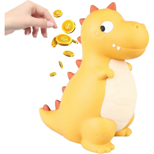 Sparschwein – [mittelgroß] gelber Dinosaurier