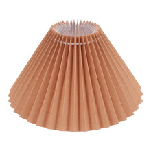 4Pcs Khaki Fabric Lampshades Pleated Ceiling Lamp Shade for Home