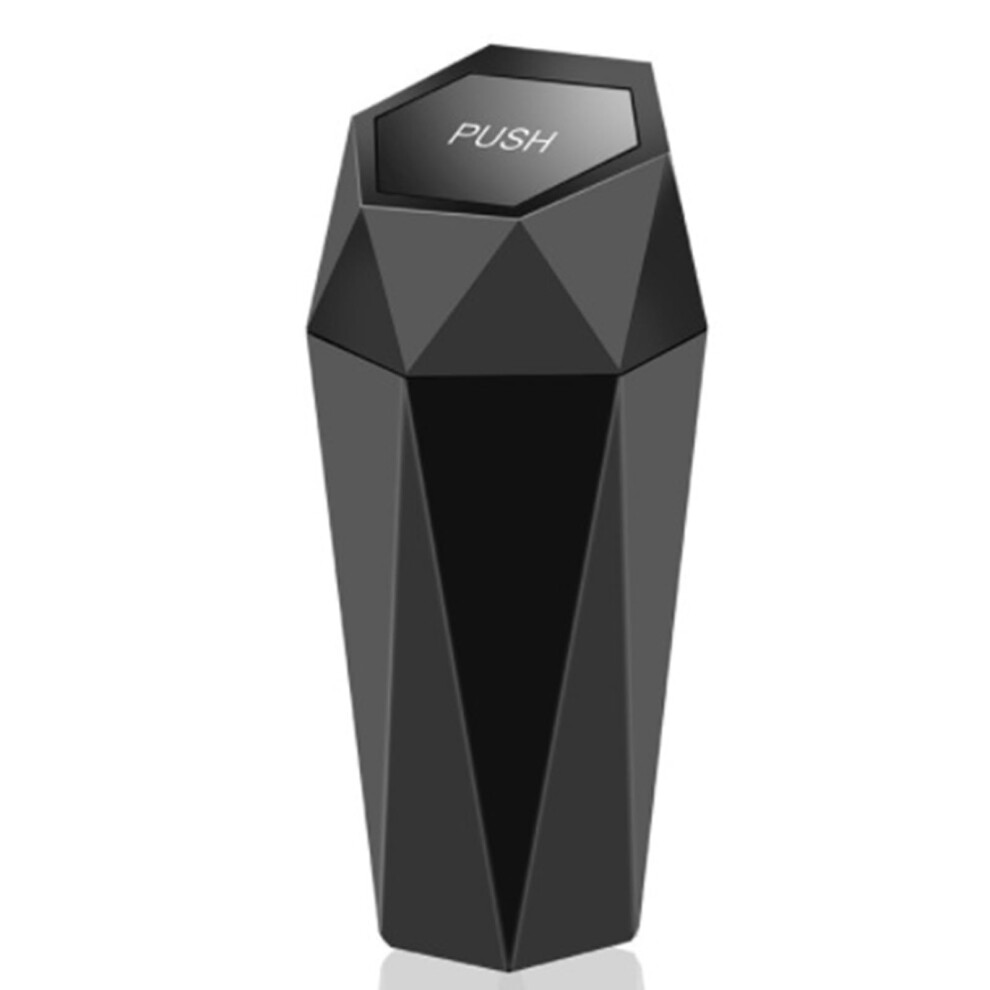 Car Trash Can With Lid For Renault Arkana Austral Avantime Captur Clio Kadjar Koleos Car Trash Can Organizer Black 9393856394326