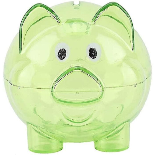(Grün) Transparente Spardose/Bonbonglas 1
