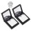 2Sets Black DIY Makeup Palette Empty Tray Eyeshadow Lipstick Container 2