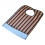 Une Bavette Adulte Lavable avec Boucle Orange 7