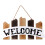 Hanging Board Welcome Doorplate Wall Sign For Bar 9