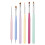 6 Pezzi Strumenti Per Unghie Penna Manicure Nail Art 1