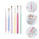 6 Pezzi Strumenti Per Unghie Penna Manicure Nail Art 3