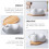 Set Contenitori Alimenti con Piatto Design 11