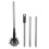 Set Ruota Rotante In Per Tosaerba 8