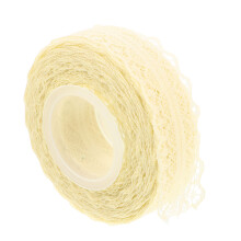 Vintage Patroon Kant Beige Een