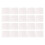 60 Stuks Cake Kartonnen Mousse Presentatie Pads Pizza Wit 1