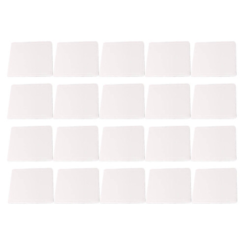 60 Stuks Cake Kartonnen Mousse Presentatie Pads Pizza Wit