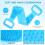Silicone Backrubber Scrubbadhanddoek Draagbaar Rugmassager Voor Thuis 3
