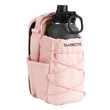Magnetic Gym Bag Sling For Men And Women, Pink, Unisex Workout Bag For Gym, Sports, Travel Carry-On