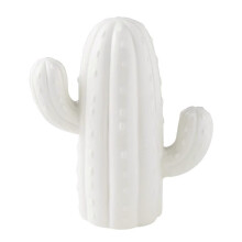 (Witte) Decoratieve cactus spaarpotten voor het sparen van munten en het verfraaien van je huis. Keramische