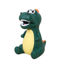 (blauw) Aantrekkelijke muntentas met dinosaurusmotief, decoratieve muntenopbergdoos, ideaal om in te