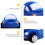 Cuscino A Forma Auto 40Cm Per Bambini Regalo 7