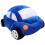 Cuscino A Forma Auto 40Cm Per Bambini Regalo 5
