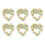 6 Pièces De Paillettes À En Pour 1