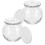 2 Pezzi Barattoli In Per Yogurt, Jelly E 200 Ml 8
