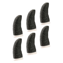 6 Pezzi Cover Per In Conduttiva Per Touchscreen (Nero)