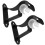 4Pièces Accessoire Support Tringle Noir 7