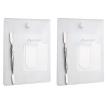 2 Pezzi Palette Per Unghie Con 2 Spatole E Piastra Fondotinta