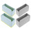 4 Kattenbakzeef Houders Plastic Organizer 7