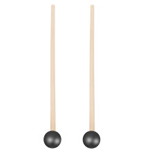 Mallet Tongue Drum Zwart 1 Paar 12,6 X 1 In