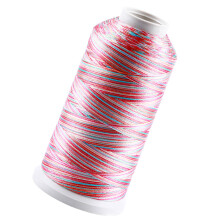 Worgeous 3-Strands Zijde Voor Naaien Halsband Ijs