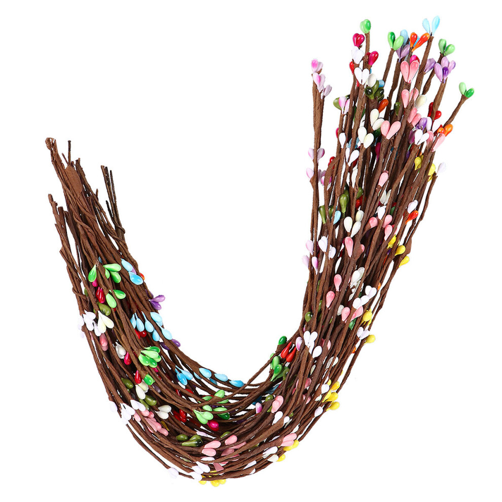 50 Sztuk 40 Cm RęCznie Wykonany Wianek Jagodowy Z Plecionego-image