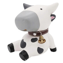 Tirelire en forme de vache, adorable pot à monnaie décoratif pour la maison