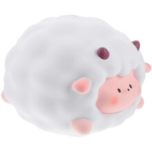Vinyl schaap spaarpot voor op het bureau, onbreekbare spaarpot in de vorm van een schaap.