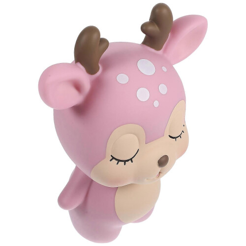 Tirelire créative en forme de cerf (rose) 2