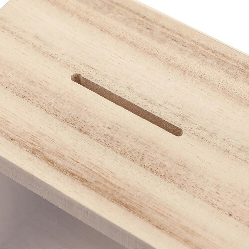 Tirelire en bois incassable, tirelire créative 1