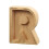 (R)Alcancía de madera con letras 1