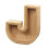 (J)Alcancía de madera con letras 1