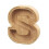 (S)Alcancía de madera con letras 1