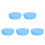 5Pcs Compact Plastic Retainer Holder with Mirror Tooth Storage Box 10
