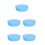 5Pcs Compact Plastic Retainer Holder with Mirror Tooth Storage Box 7