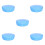 5Pcs Compact Plastic Retainer Holder with Mirror Tooth Storage Box 6