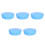 5Pcs Compact Plastic Retainer Holder with Mirror Tooth Storage Box 4