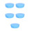 5Pcs Compact Plastic Retainer Holder with Mirror Tooth Storage Box 8