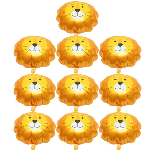 10 Pièces Ballons Animaux Dessin Animé Pour