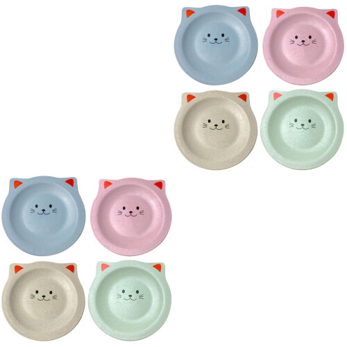 8 Pezzi Piatto Per Dolci A Forma Per Bambini 2