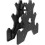 Dumbbell Rack Compact Dumbbell Holder 30.5x30cm Black 11