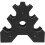 Dumbbell Rack Compact Dumbbell Holder 30.5x30cm Black 7