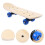 Raindrops Skateboard Deck Beige 1 10
