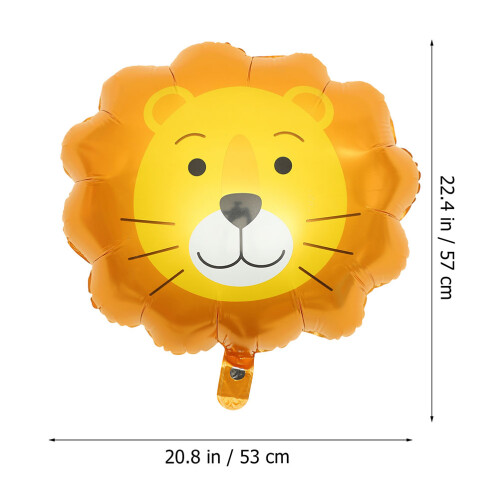 10 Pièces Ballons Animaux Dessin Animé Pour 2