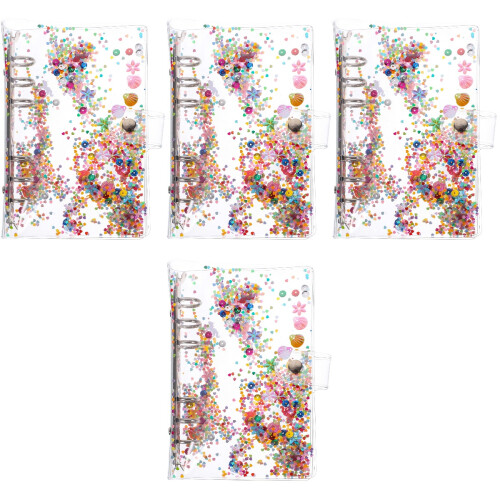4-Pack Binder Scrapbook Shell Notebook Accessoire Kantoor 2