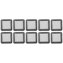 10 Stuks Stempelspons Lege Inktpads Gekleurd Voor Schilderen