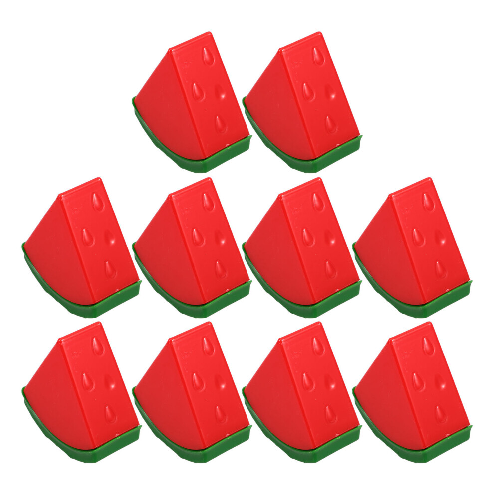 10 Sztuk Kreatywne Arbuzy Plastikowe PudełKa Na Cukierki-image